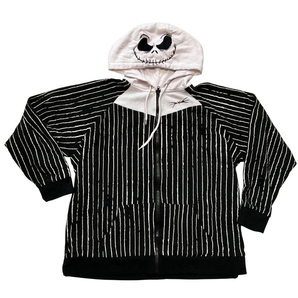 Torrid Disney Nightmare Before Christmas Jack Skellington Zip Hoodie Size 3 / 3X